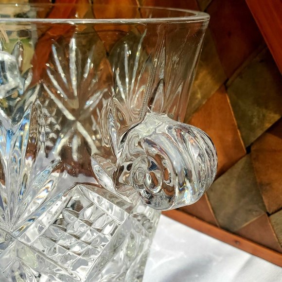 Shannon by Godinger DUBLIN Collection Lead Free Cut Crystal Ice Bucket 6 3/4" - Picture 3 of 10